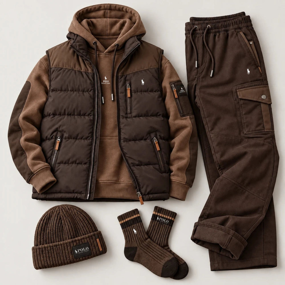 Casual Windproof Matching Set
