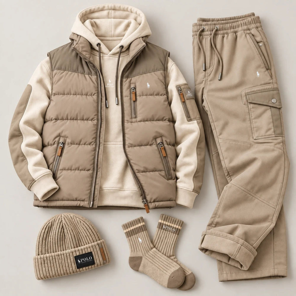 Casual Windproof Matching Set