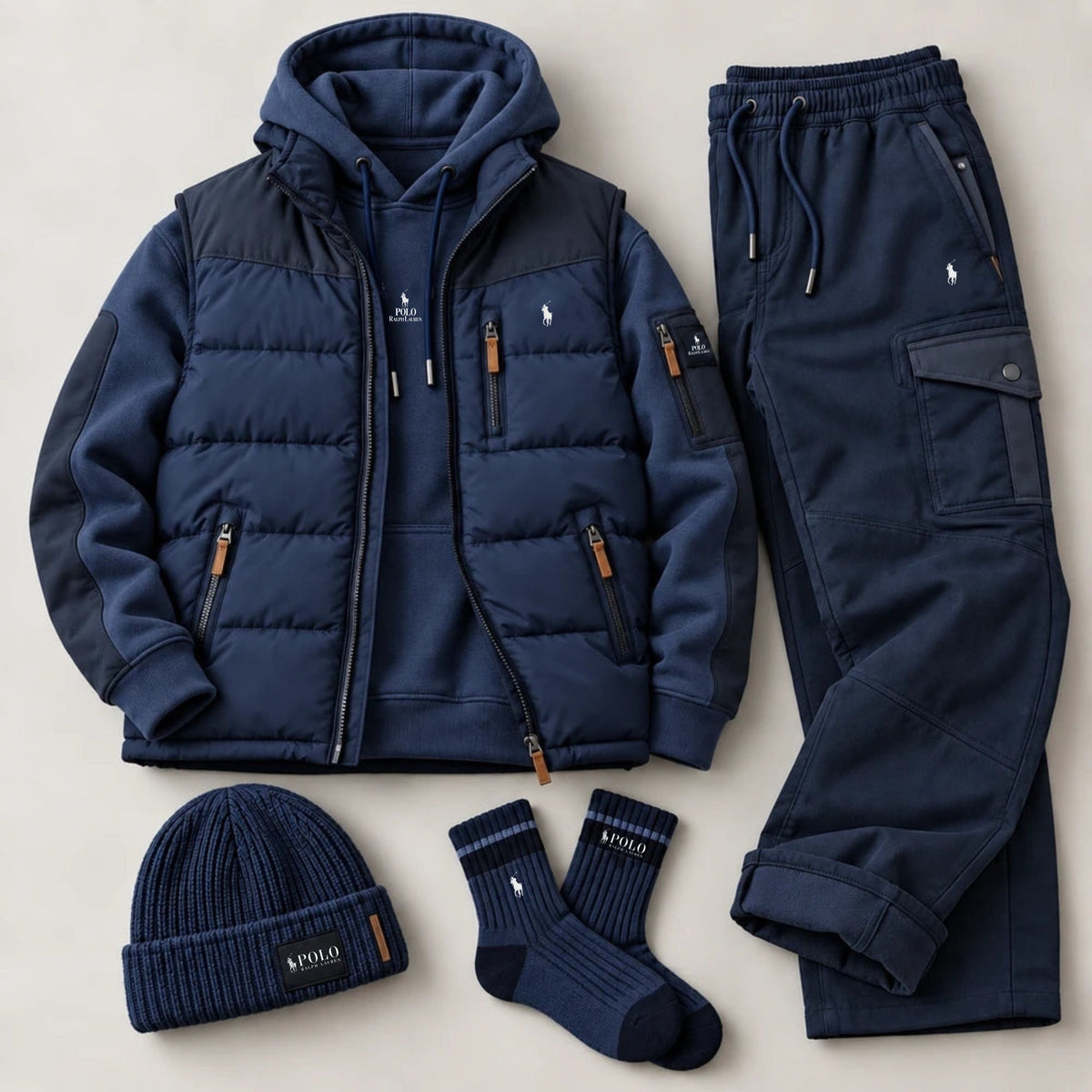 Casual Windproof Matching Set