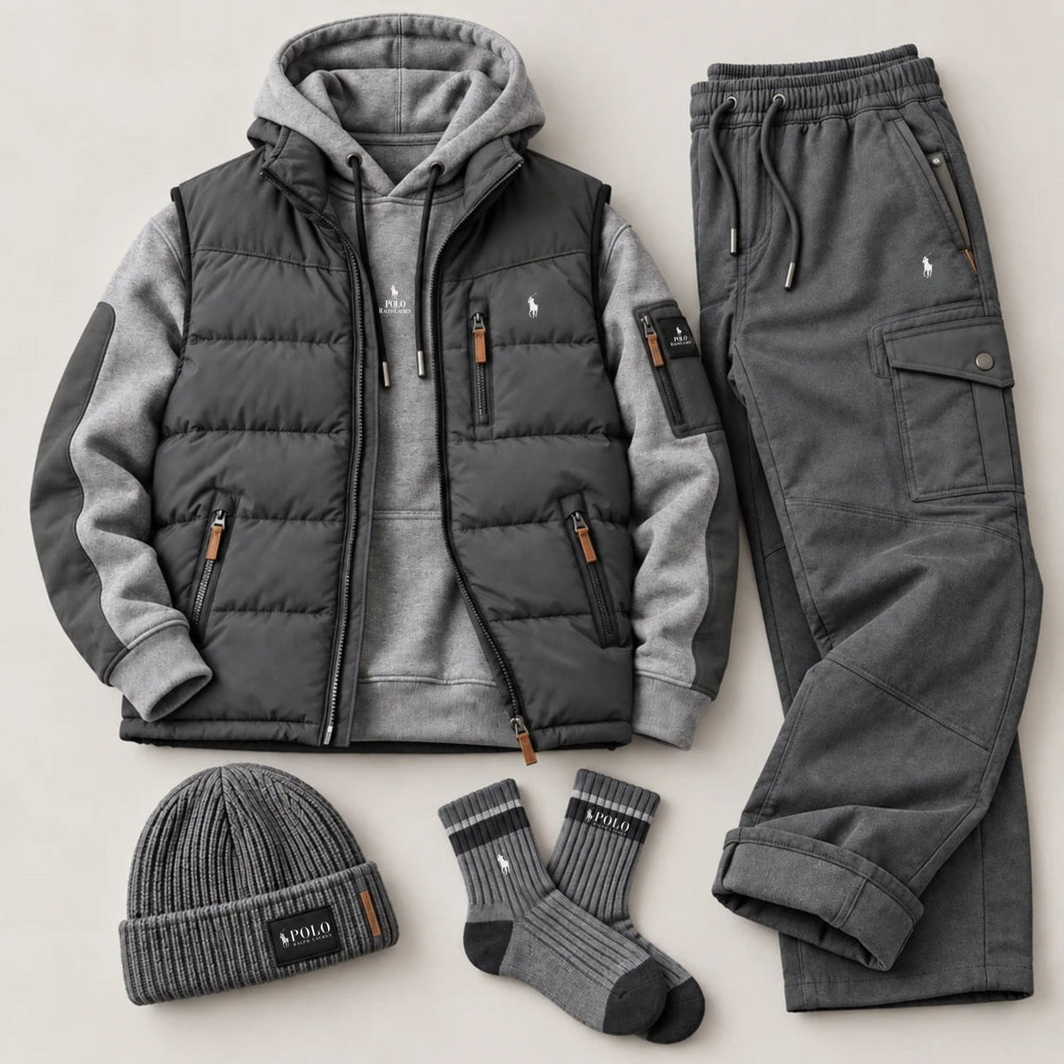 Casual Windproof Matching Set