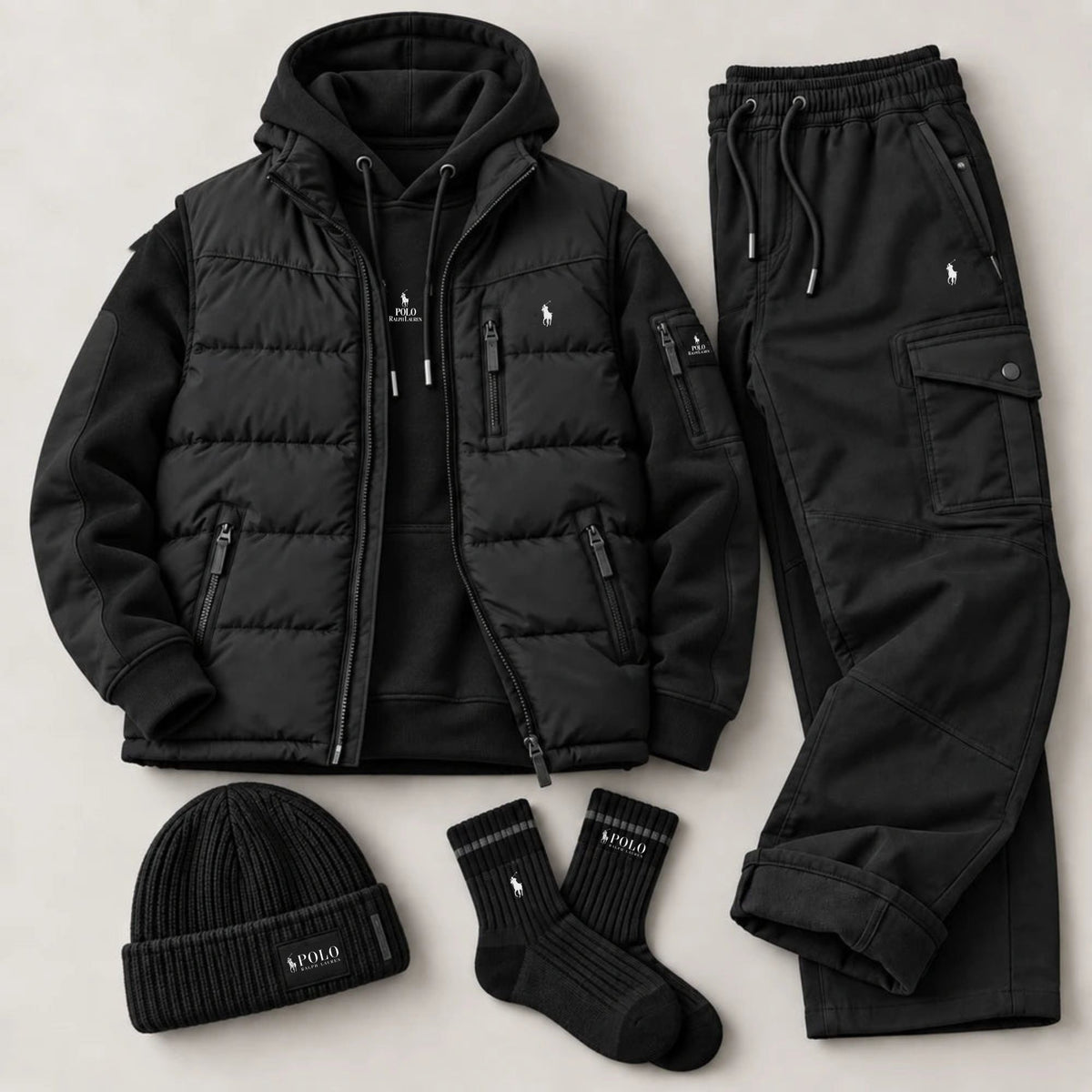 Casual Windproof Matching Set